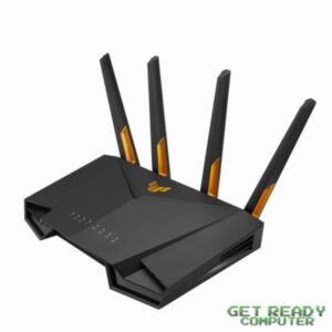 ASUS TUF Gaming AX3000 V2 router wireless Gigabit Ethernet Dual-band (2.4 GHz/5 GHz) Nero. Arancione