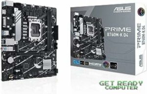 ASUS PRIME B760M-K D4 INTEL B760 LGA 1700 MICRO ATX