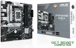 ASUS PRIME B760M-A-CSM SCHEDA MADRE INTEL B760 LGA 1700 WI-FI MICRO ATX DDR5-SDRAM 4xUSB-A 2.0 2xUSB-A 3.2 1xLAN RJ-45 1xPS:2 2xHDMI 1xDISPLAYPORT