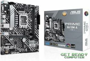 ASUS PRIME H610M-A-CSM INTEL H610 LGA1700 DDR5. DUAL M2