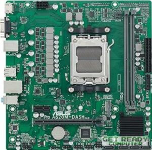 ASUS PRO A620M-DASH-CSM AMD A620 AM5 MICRO ATX DDR5 GIGABIT LAN