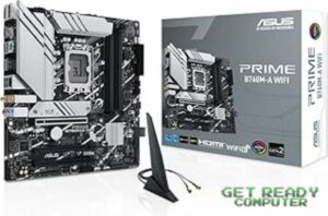 MB ASUS PRIME B760M-PLUS B760 LGA1700 4XDDR5DC-7200O.C. 1XPCIE4.0X16 DP HDMI 4XSATA3R 2XM.2 GBLAN MATX 90MB1GY0-M0EAY0