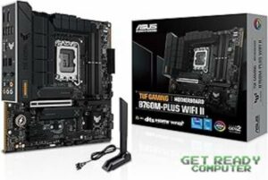 ASUS TUF GAMING B760M-PLUS WIFI II INTEL B760 LGA 1700 DDR5 MICRO ATX