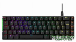 ASUS ROG Falchion Ace (Black) tastiera Giocare USB QWERTY Italiano Nero