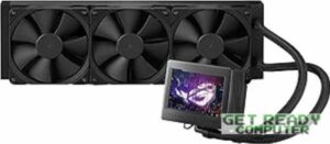 ASUS ROG RYUJIN III 360 RAFFREDDATORE PER CPU A LIQUIDO ALL-IN-ONE LCD DA 3.5 POLLICI POMPA ASETEK DI 8A GENERAZIONE 3XVENTOLE 2000 PWM 120 MM NERO