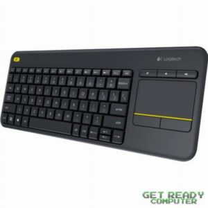 WIRELESS TOUCH KEYBOARD K400 PLUS BLACK