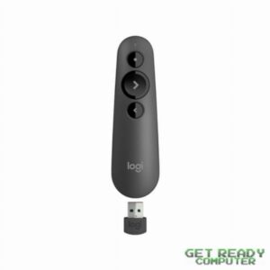 Logitech R500 puntatore wireless Bluetooth/RF Grafite